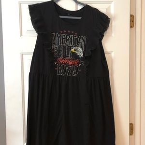 Torrid dress with ruffles